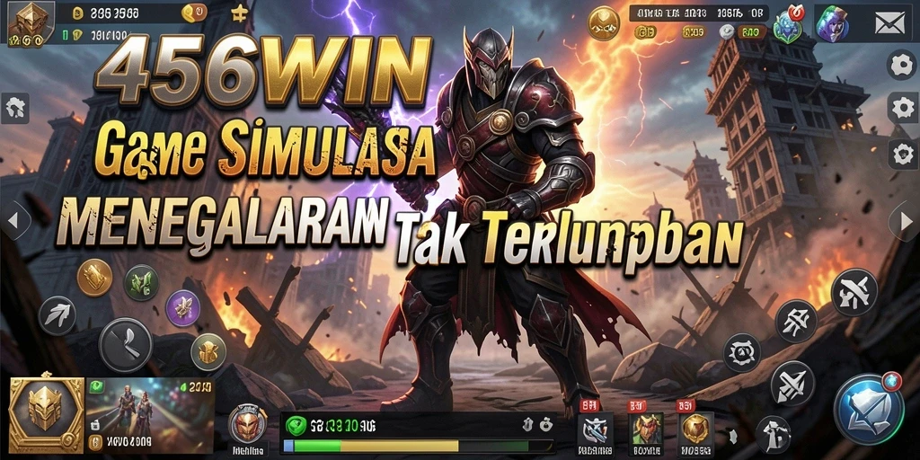 Tampilan gameplay menegangkan dalam 456WIN yang mendebarkan.