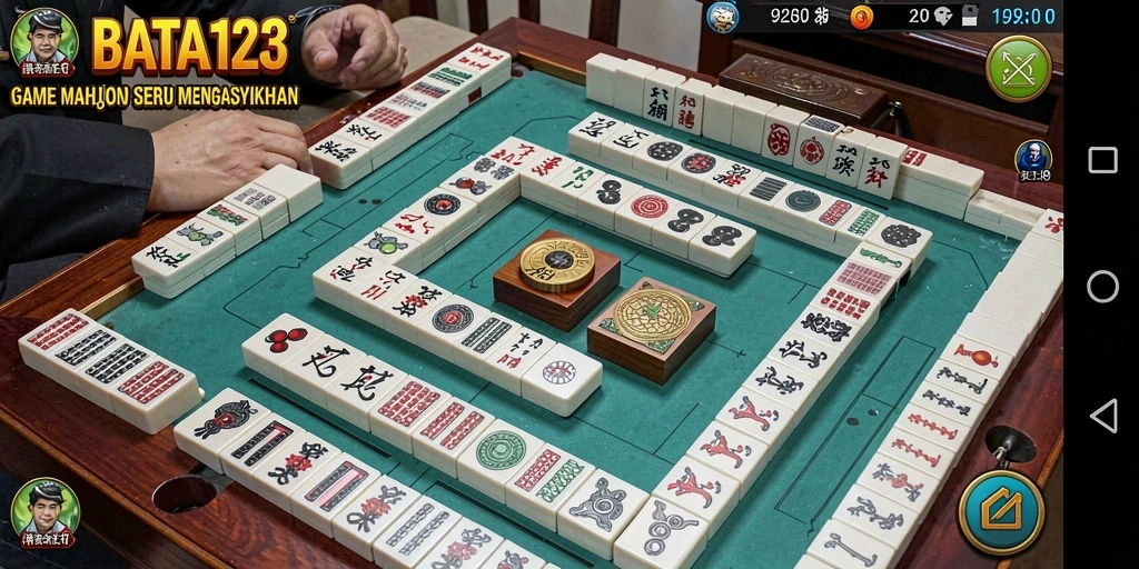Tampilan screenshot utama BATA123 menampilkan gameplay Mahjong yang seru.