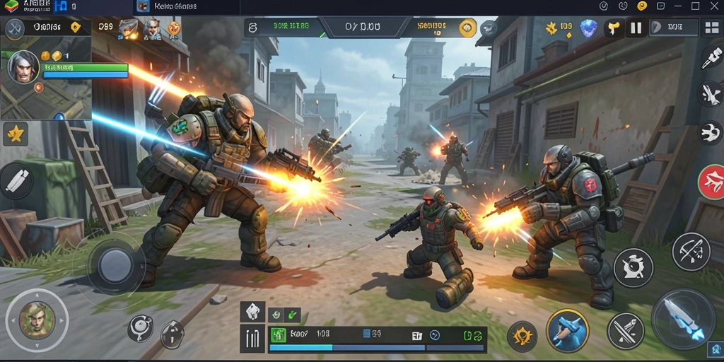 Gameplay FO8 menunjukkan taktik yang intens dan strategis.