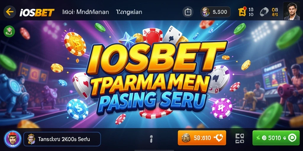 Tampilan gameplay yang mendebarkan dan menarik dari IOSBET.