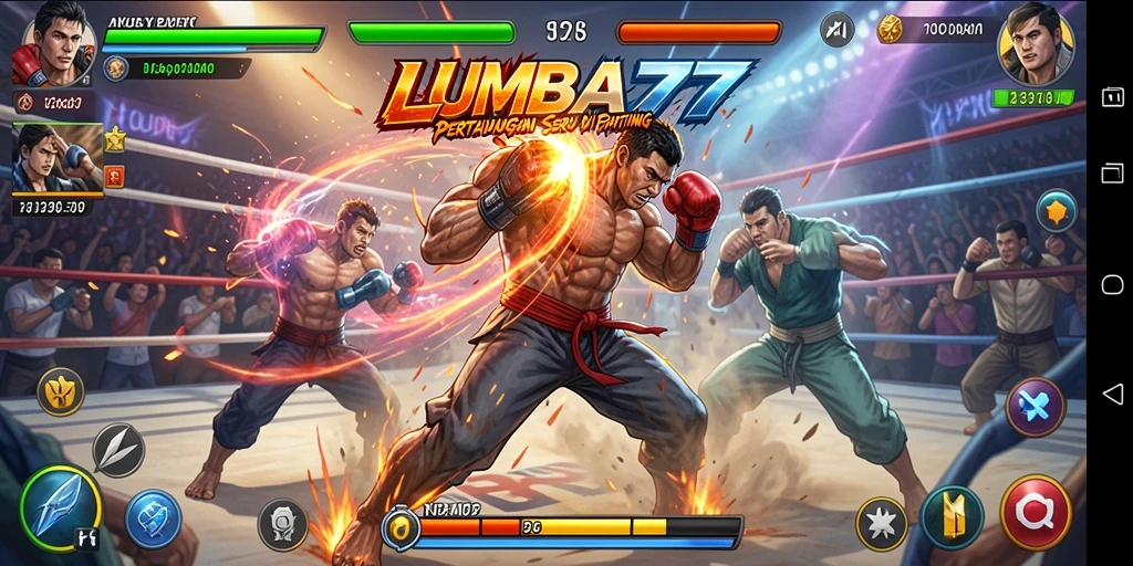 Screenshot dari gameplay LUMBA77 yang menarik dan seru.