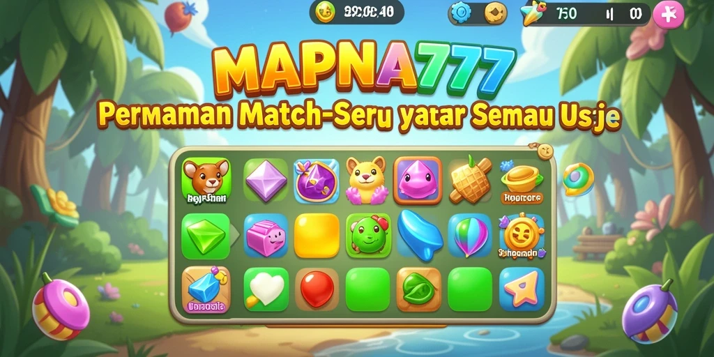 Tampilan gameplay MAPNA777 yang penuh warna dan menarik.
