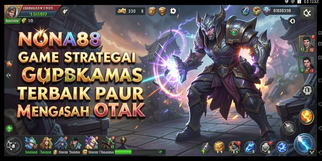 Screenshot NONA88 menunjukkan gameplay strategi yang mendebarkan.