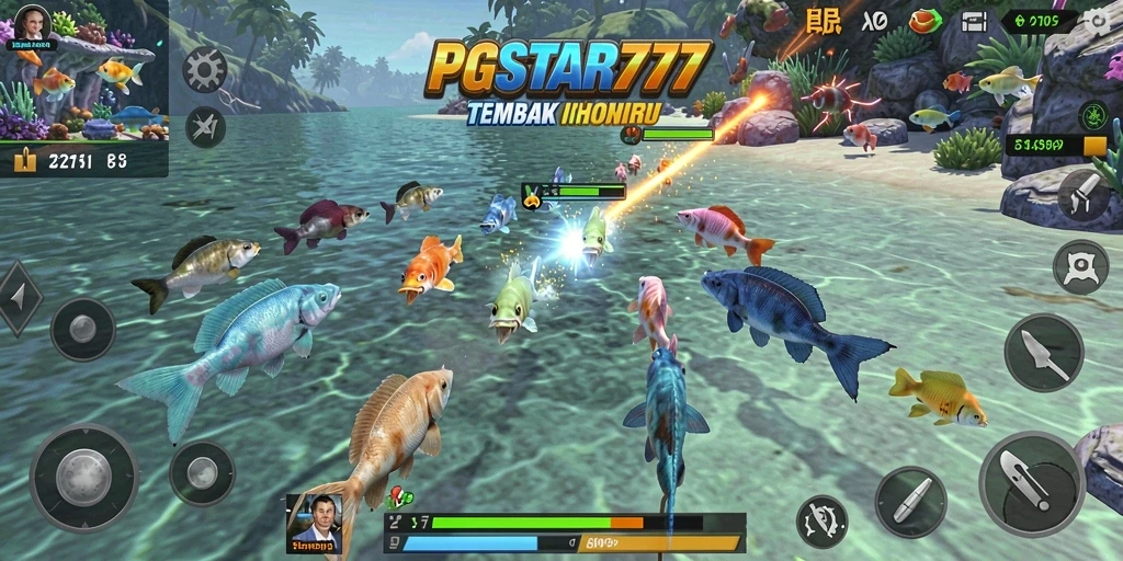 Gameplay seru menangkap ikan dengan teman-teman di PGSTAR777.