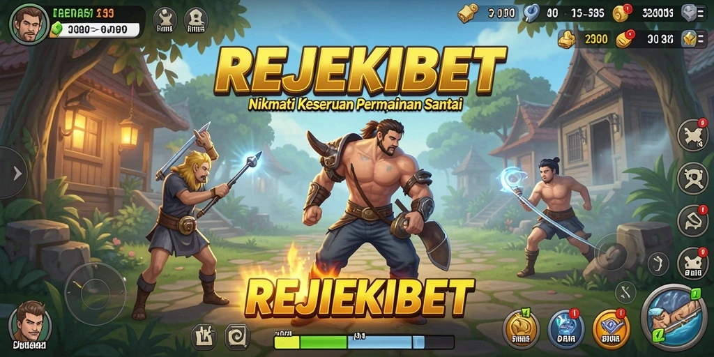 Tampilan gameplay seru di REJEKIBET yang mengasyikkan.