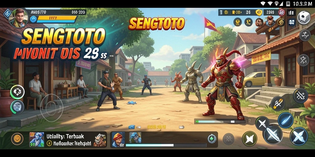 Tampilan antarmuka SENGTOTO yang memudahkan penggunaan aplikasi Utility.