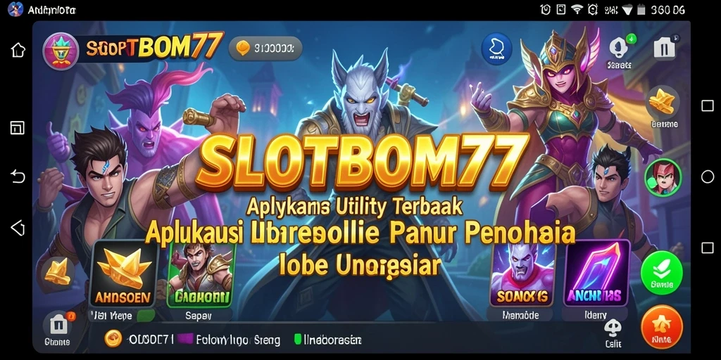 Screenshot utama SLOTBOM77 menunjukkan berbagai fitur dashboard yang berguna.