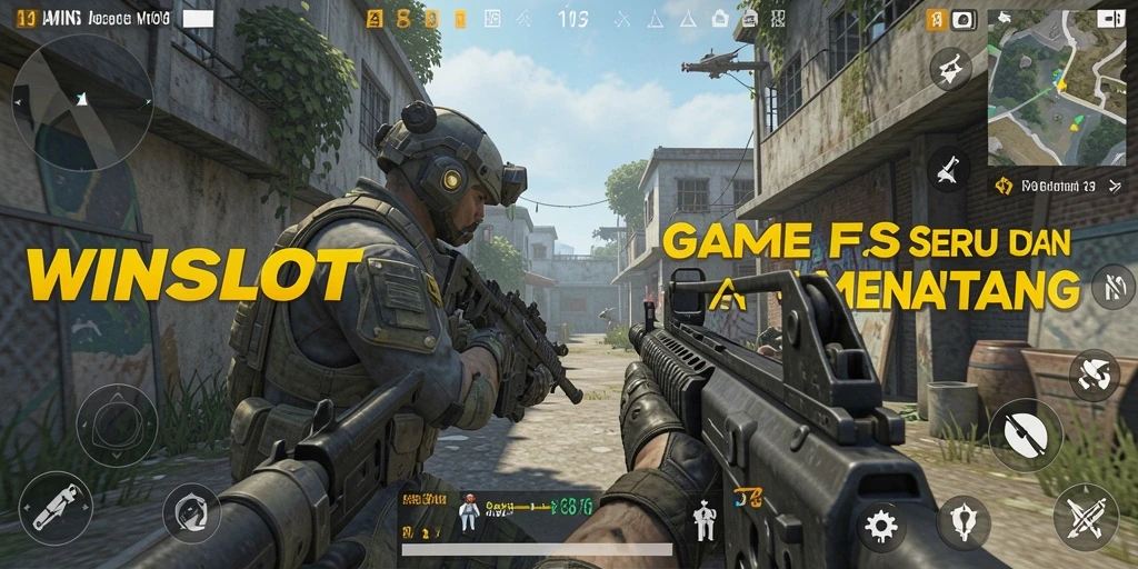 Tampilan gameplay menegangkan dalam WINSLOT dengan pertempuran seru.